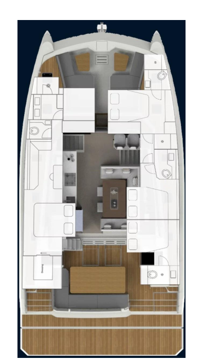 Kamchatka - Boat Interior Layout
