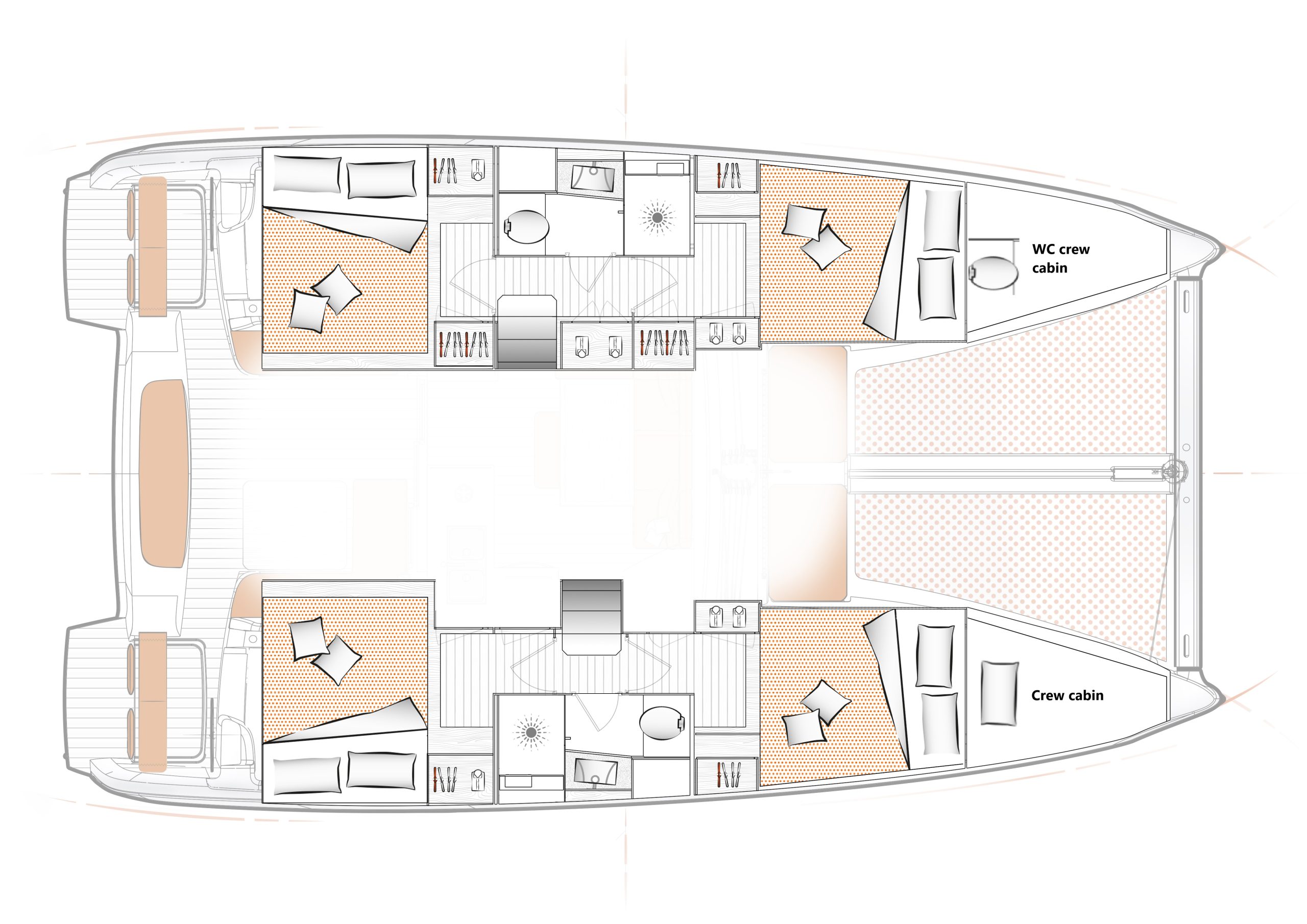 Axieros II – Excess 11 - Boat Interior Layout