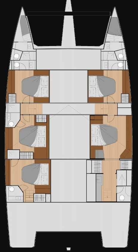 Azure - Boat Interior Layout