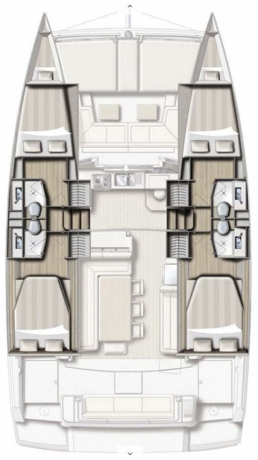 Lady Dasi - Boat Interior Layout