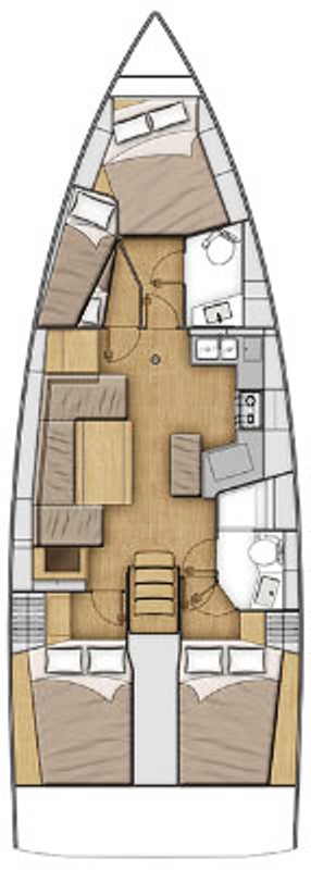 Yello - Boat Interior Layout