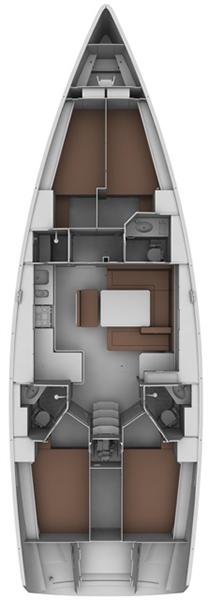 Acrux - Boat Interior Layout