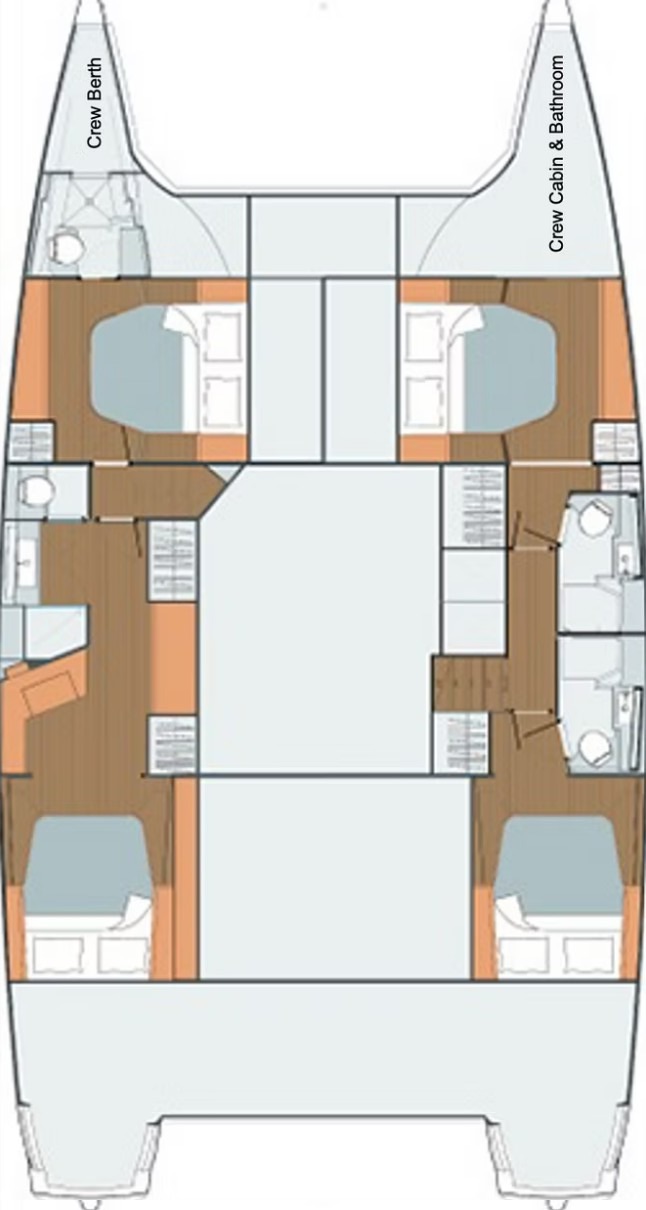 Isabella - Boat Interior Layout
