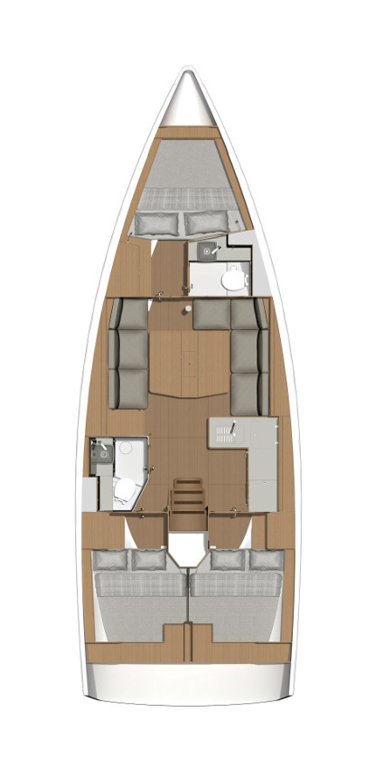 Orsalia - Boat Interior Layout