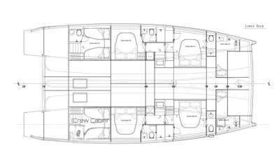 ANDARE OLTRE - Boat Interior Layout