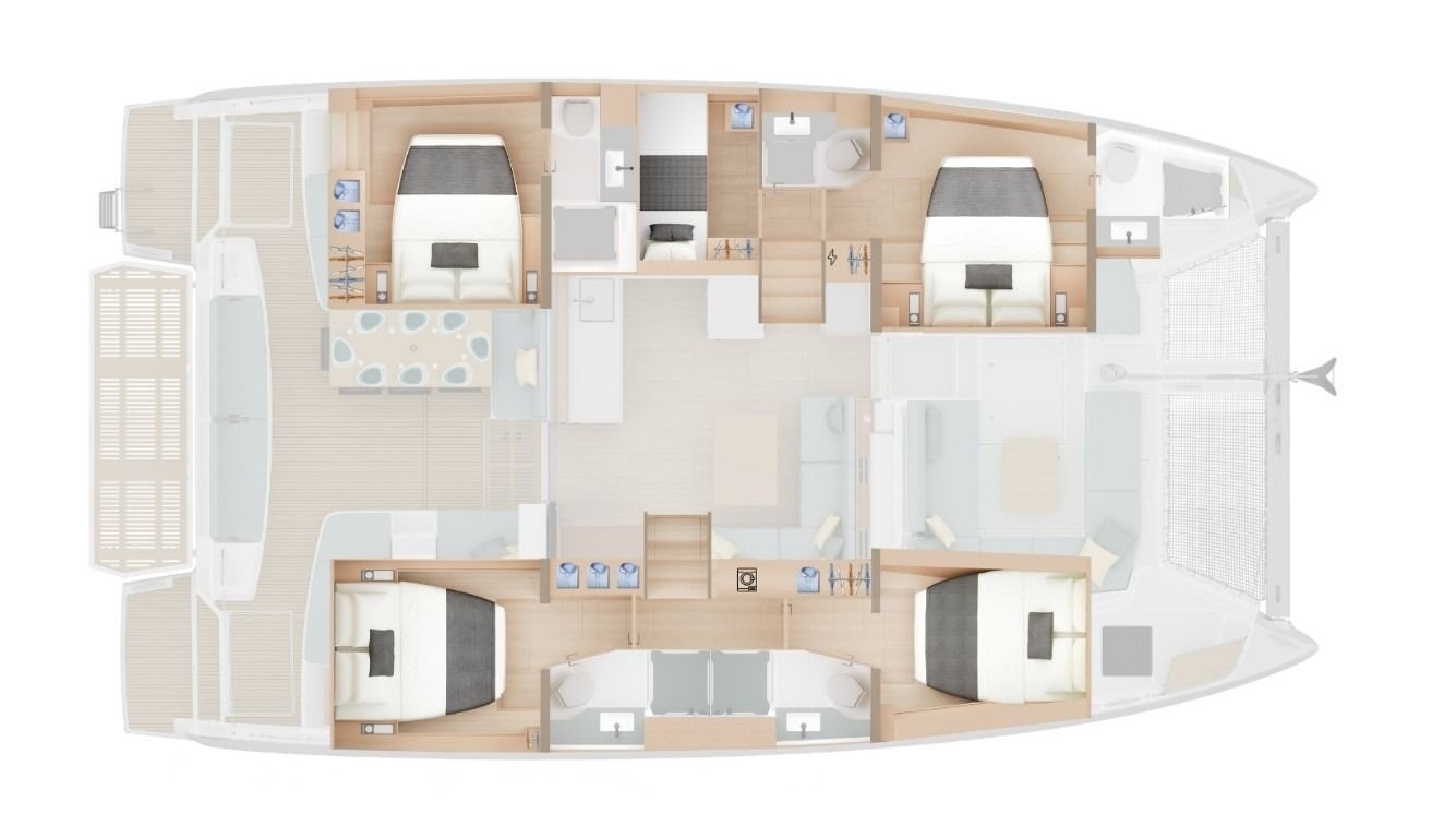 Foivos - Boat Interior Layout