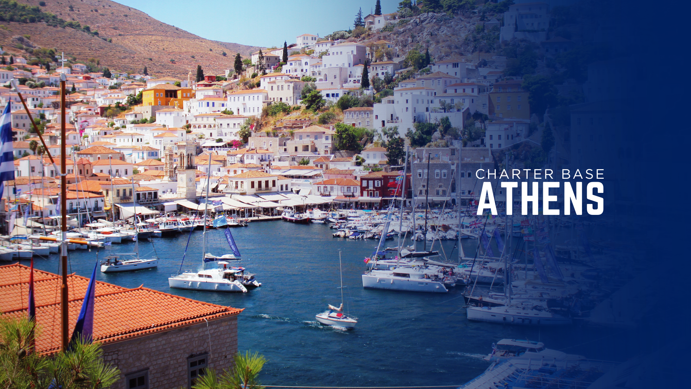 Athens Saronic yacht charter base