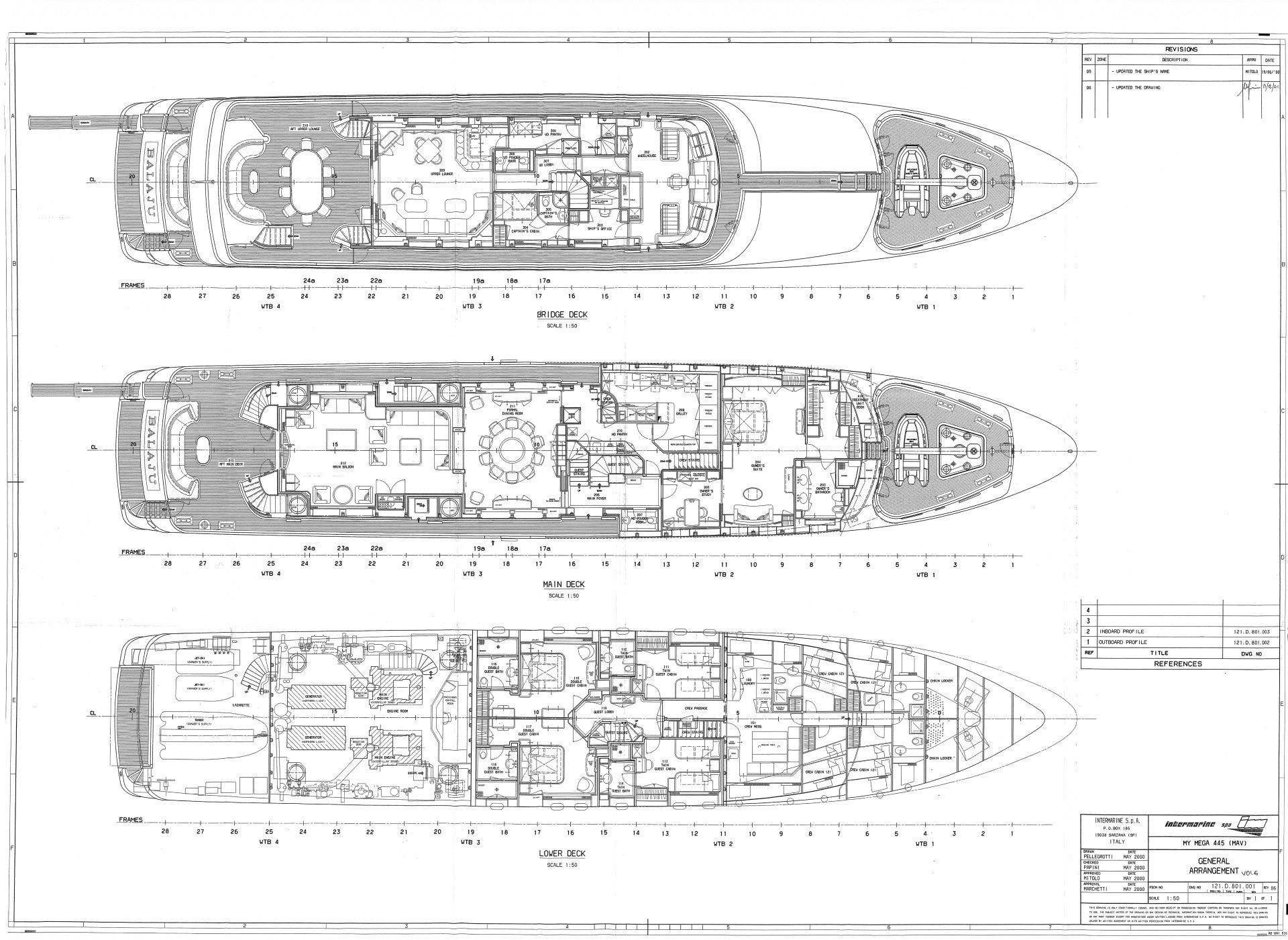 ARTEMISEA - Boat Interior Layout