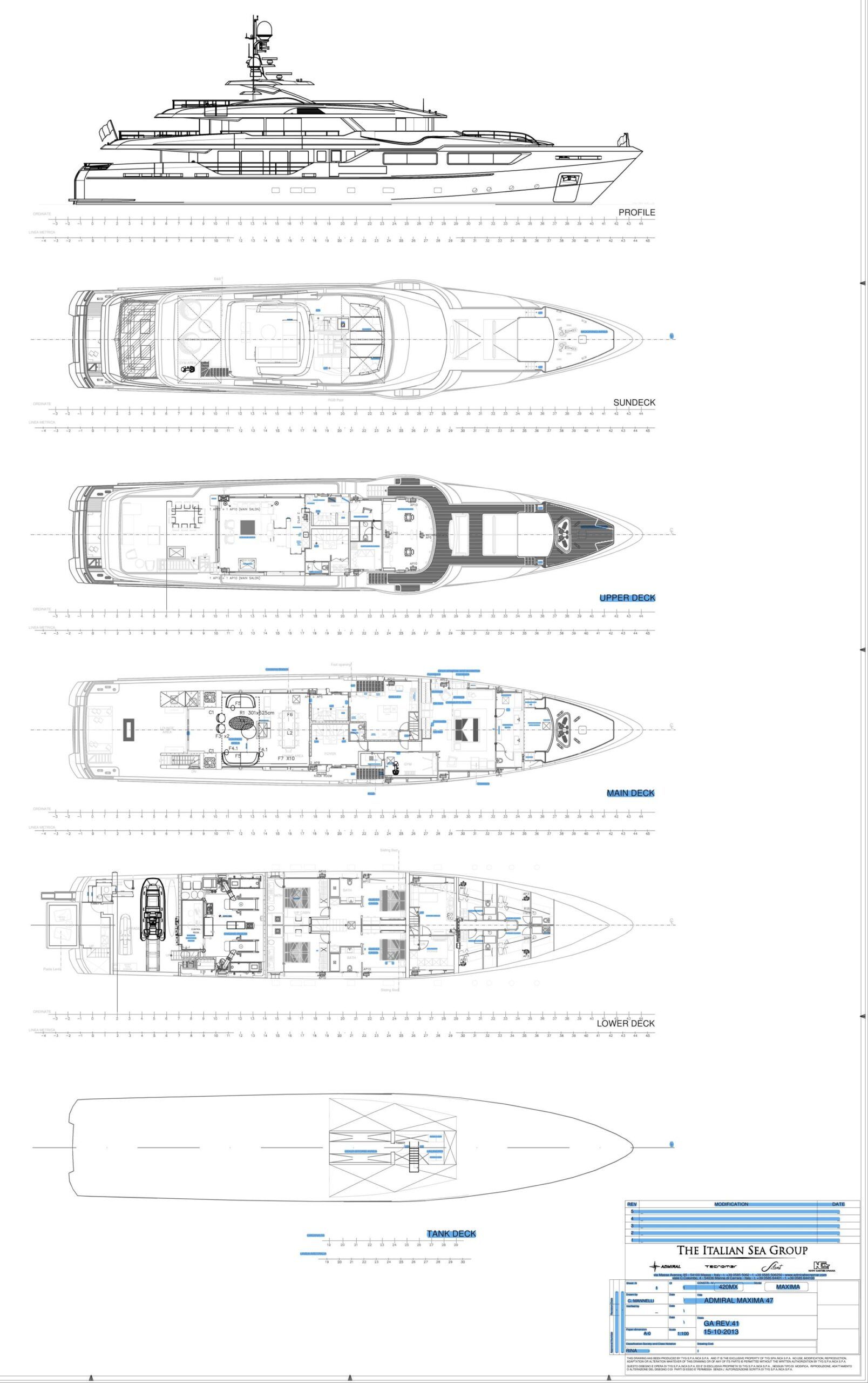 AXIOS - Boat Interior Layout