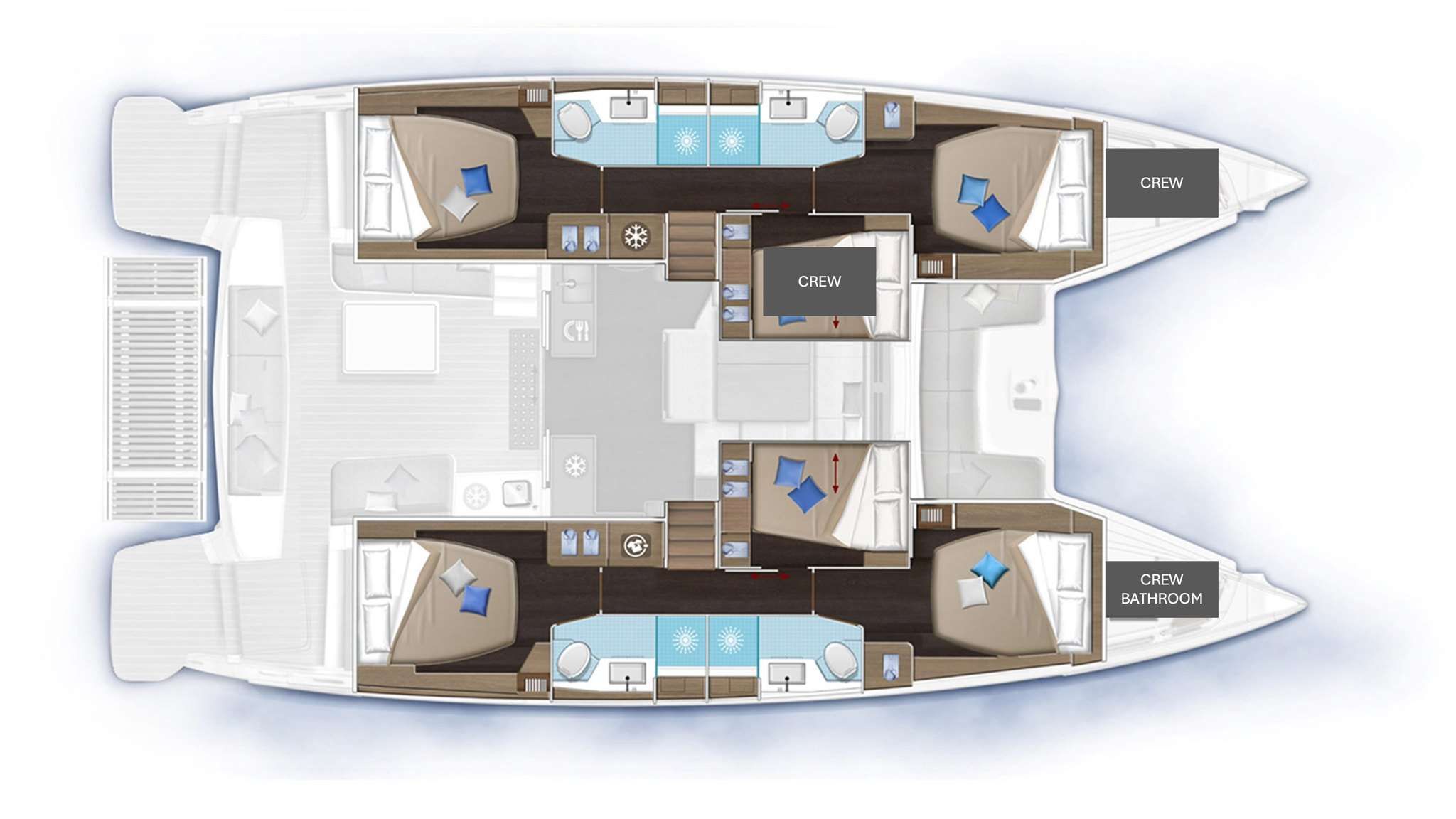 NORTH STAR - Boat Interior Layout